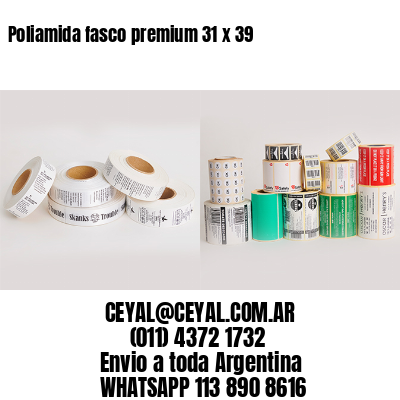 Poliamida fasco premium 31 x 39