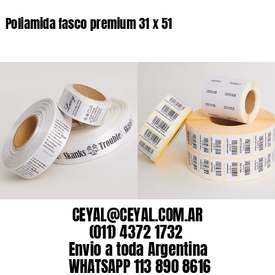 Poliamida fasco premium 31 x 51