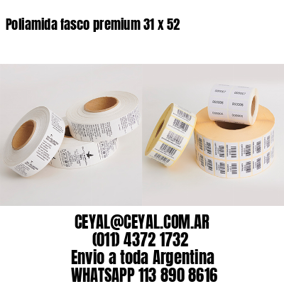 Poliamida fasco premium 31 x 52