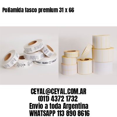 Poliamida fasco premium 31 x 66