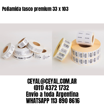 Poliamida fasco premium 33 x 103