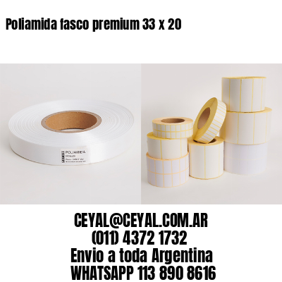 Poliamida fasco premium 33 x 20