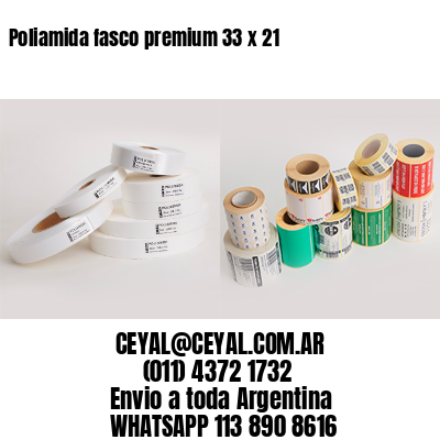 Poliamida fasco premium 33 x 21