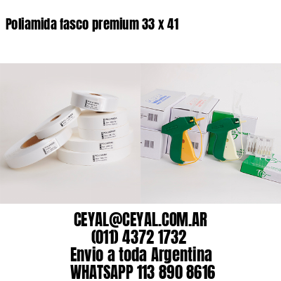 Poliamida fasco premium 33 x 41