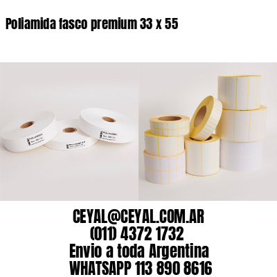 Poliamida fasco premium 33 x 55