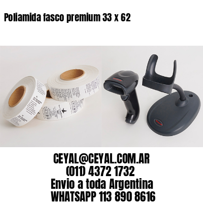 Poliamida fasco premium 33 x 62