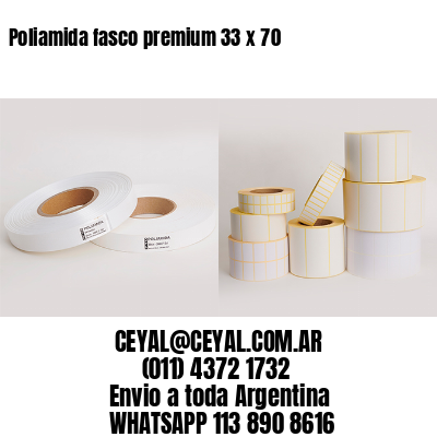 Poliamida fasco premium 33 x 70