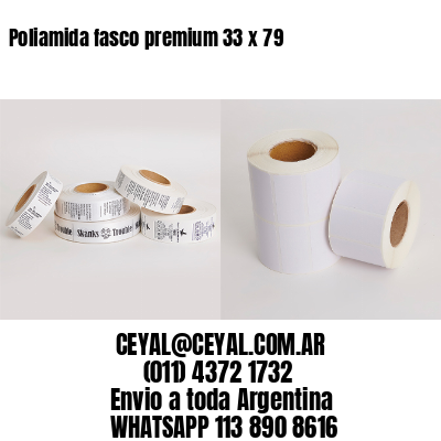 Poliamida fasco premium 33 x 79