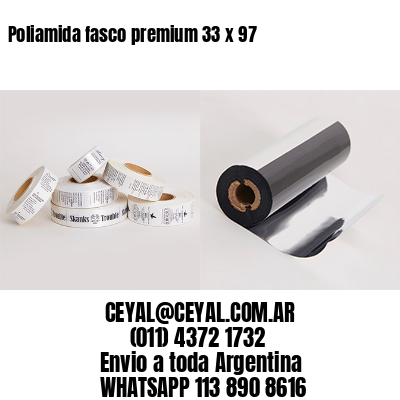 Poliamida fasco premium 33 x 97