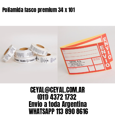 Poliamida fasco premium 34 x 101