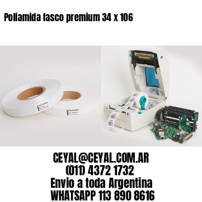 Poliamida fasco premium 34 x 106