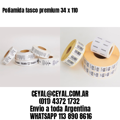 Poliamida fasco premium 34 x 110