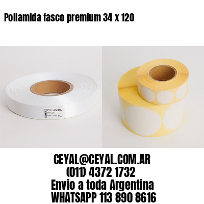 Poliamida fasco premium 34 x 120