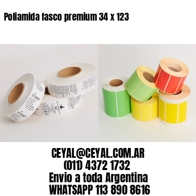 Poliamida fasco premium 34 x 123