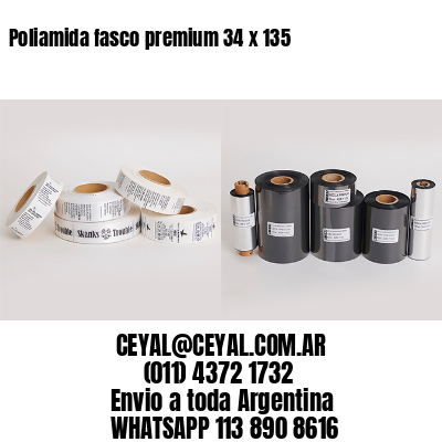 Poliamida fasco premium 34 x 135