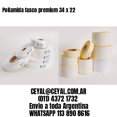 Poliamida fasco premium 34 x 22