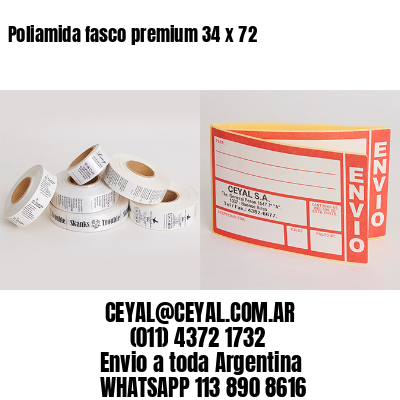 Poliamida fasco premium 34 x 72