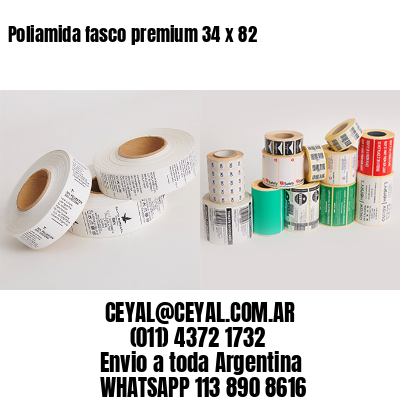 Poliamida fasco premium 34 x 82