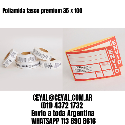 Poliamida fasco premium 35 x 100