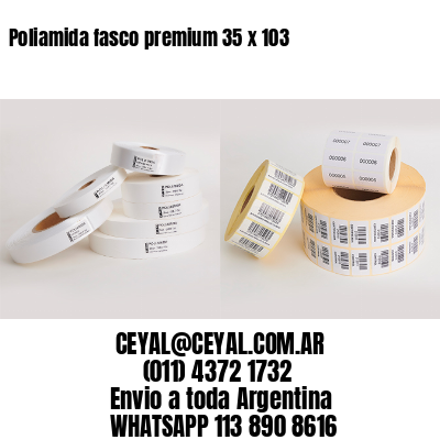 Poliamida fasco premium 35 x 103