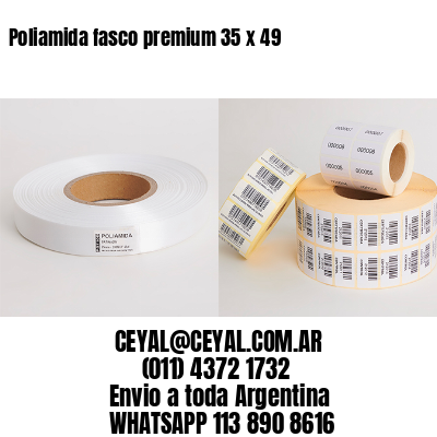 Poliamida fasco premium 35 x 49