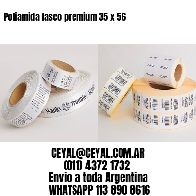 Poliamida fasco premium 35 x 56