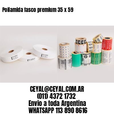 Poliamida fasco premium 35 x 59