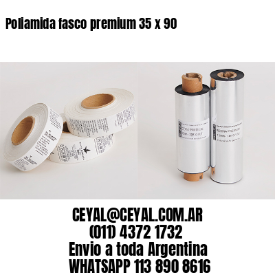 Poliamida fasco premium 35 x 90