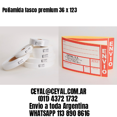 Poliamida fasco premium 36 x 123