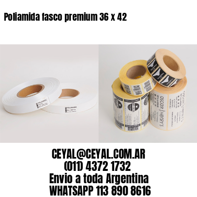 Poliamida fasco premium 36 x 42
