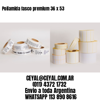 Poliamida fasco premium 36 x 53