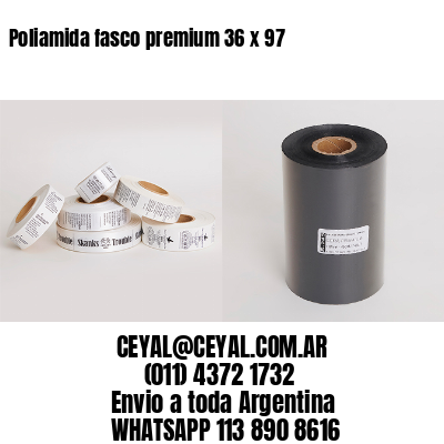 Poliamida fasco premium 36 x 97