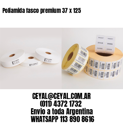 Poliamida fasco premium 37 x 125