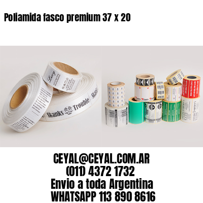 Poliamida fasco premium 37 x 20