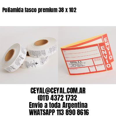 Poliamida fasco premium 38 x 102
