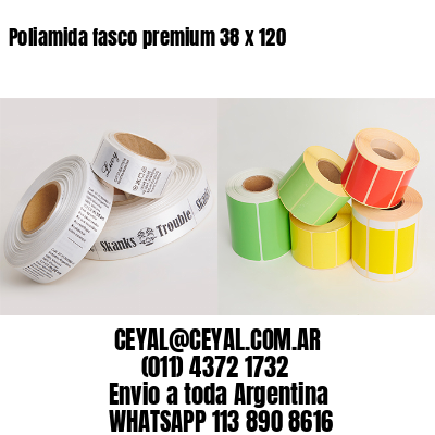 Poliamida fasco premium 38 x 120