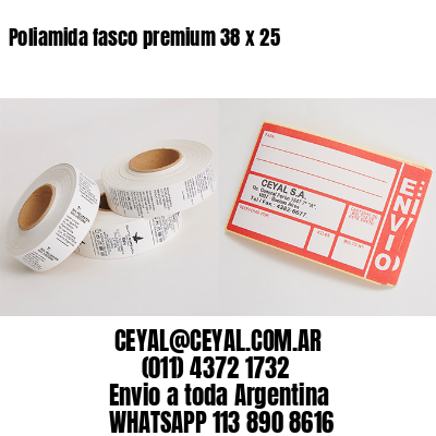 Poliamida fasco premium 38 x 25
