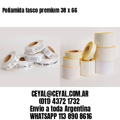 Poliamida fasco premium 38 x 66