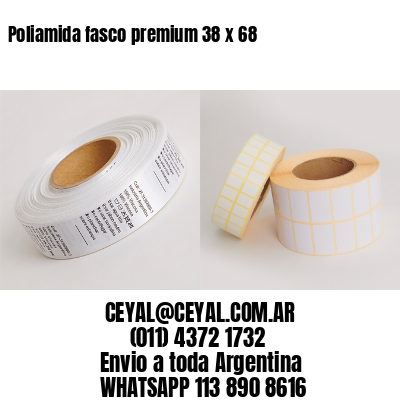 Poliamida fasco premium 38 x 68