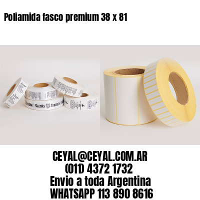 Poliamida fasco premium 38 x 81