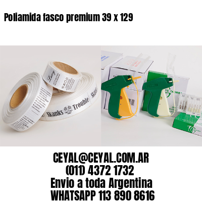 Poliamida fasco premium 39 x 129