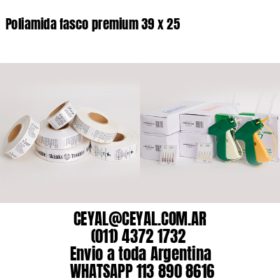 Poliamida fasco premium 39 x 25