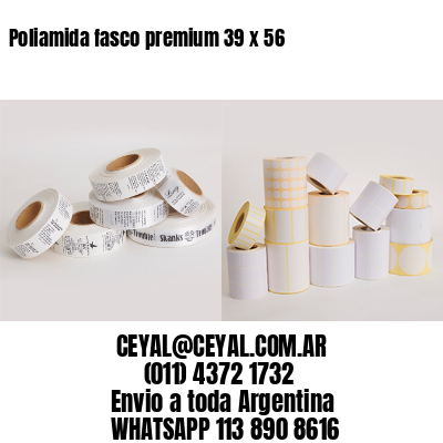 Poliamida fasco premium 39 x 56