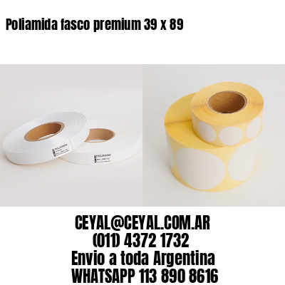 Poliamida fasco premium 39 x 89