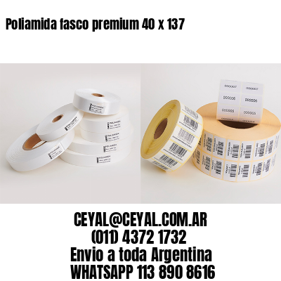 Poliamida fasco premium 40 x 137