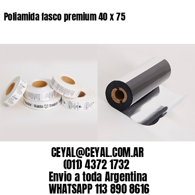 Poliamida fasco premium 40 x 75