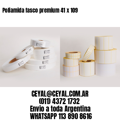 Poliamida fasco premium 41 x 109
