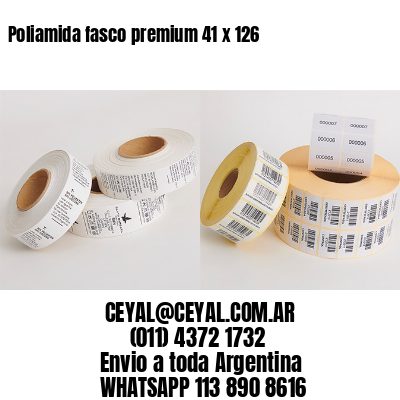 Poliamida fasco premium 41 x 126