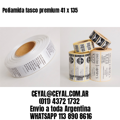 Poliamida fasco premium 41 x 135