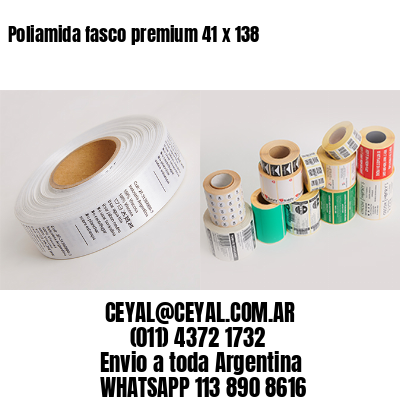 Poliamida fasco premium 41 x 138